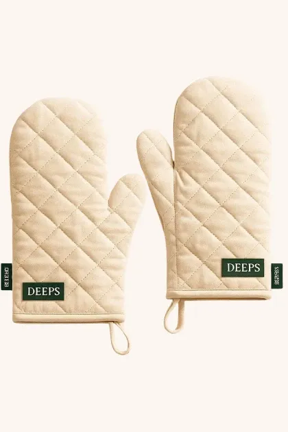 Woven Quilted Mittens